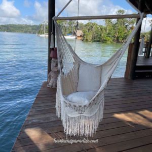 columpio hamaca grande con vuelo de lujo